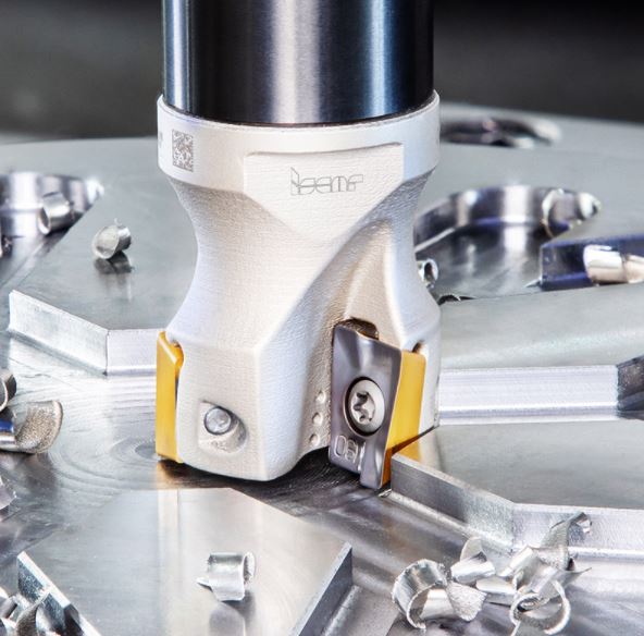 (Fig. 1) In the last year, ISCAR has expanded its range by introducing new milling cutters carrying &quot;classical&quot; HELI200 and HELIMILL indexable inserts with 2 cutting edges.